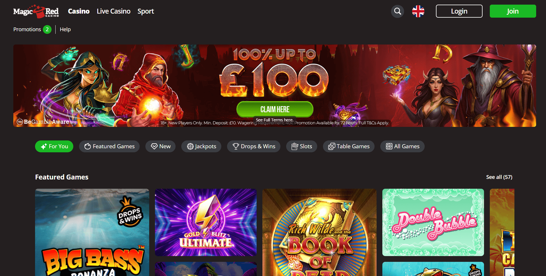 MagicRed Betting Sites
